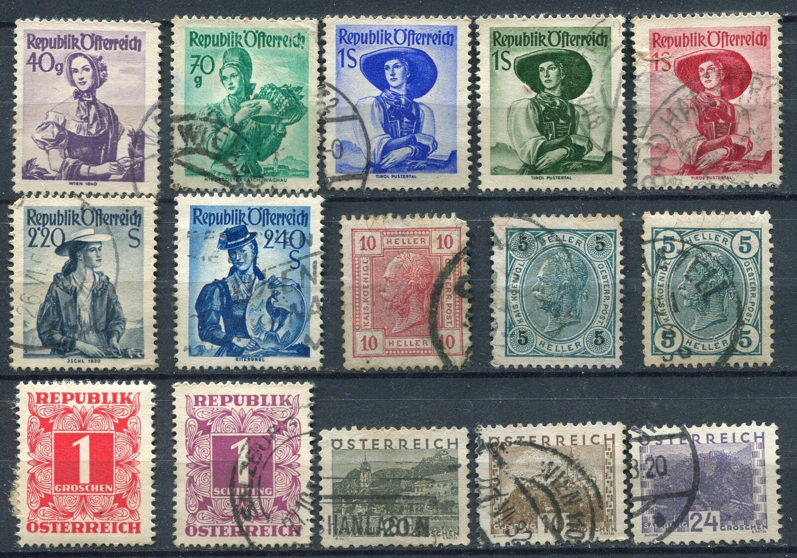 LOT STAMP TIMBRE AUTRICHE OSTERREICH A ETUDIER 121123582885