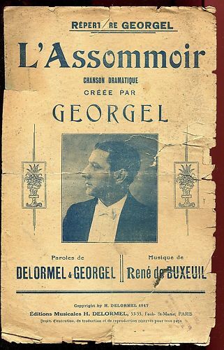 PARTITION ANCIENNE L ASSOMMOIR GEORGEL 120685137035