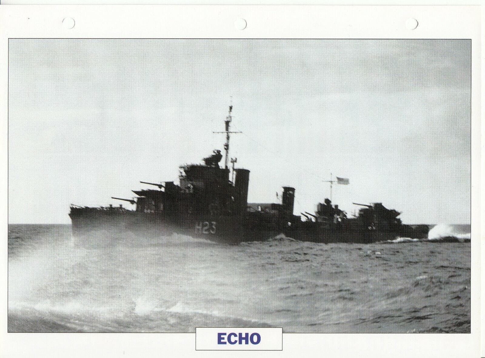 PHOTO BATEAU MILITAIRE DESTROYER ECHO GRANDE BRETAGNE 1934 401767232885