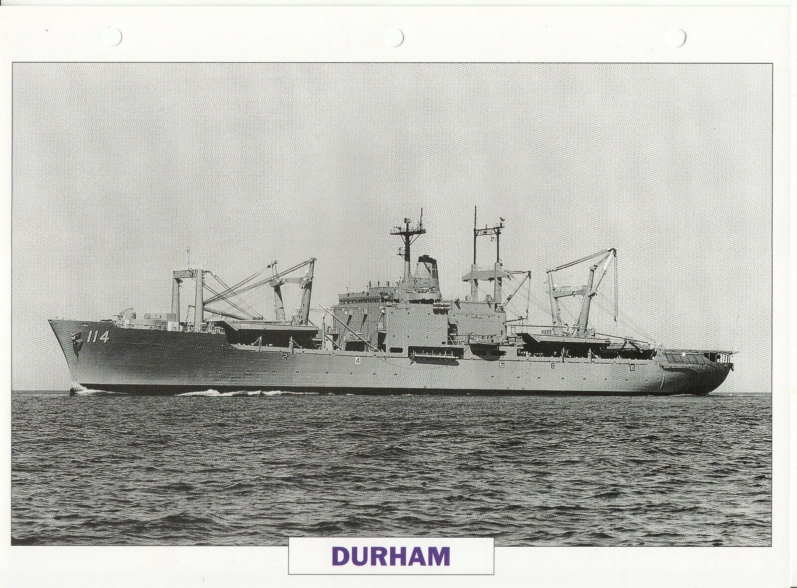 PHOTO BATEAU MILITAIRE TRANSPORT DASSAUT DURHAM USA 1968 401767842365