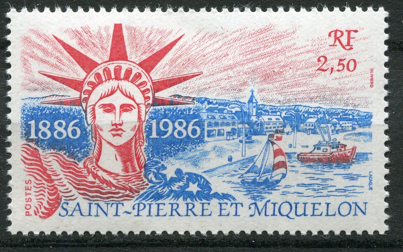 SAINT PIERRE ET MIQUELON TIMBRE NEUF N 471 STATUE DE LA LIBERTE A NEW YORK 121480547325