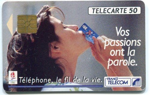 TELECARTE 50 FRANCE TELECOM LE FIL DE LA VIE 110620814855