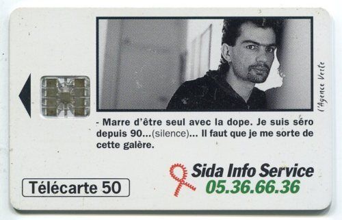 TELECARTE 50 SIDA INFO SERVICE 110620814065