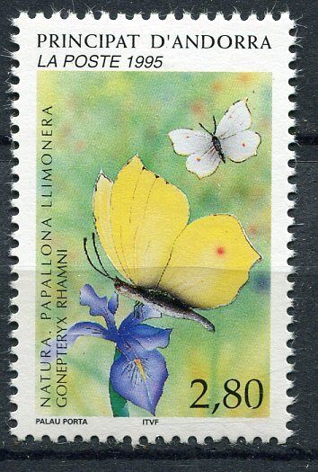 TIMBRE ANDORRE FRANCE NEUF N 462 PAPILLONS GONEPTERYX RHANNI 400758077375