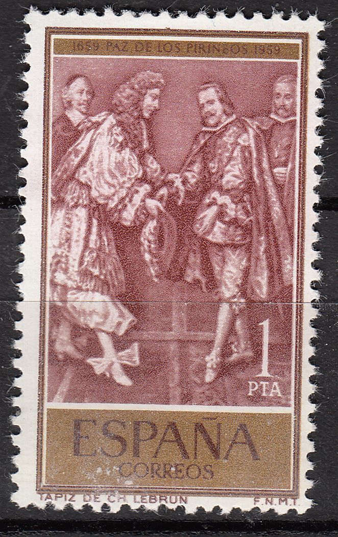 TIMBRE ESPAGNE NEUF N 938 MAZARIN ET DON LUIS DE HARO 121844798565