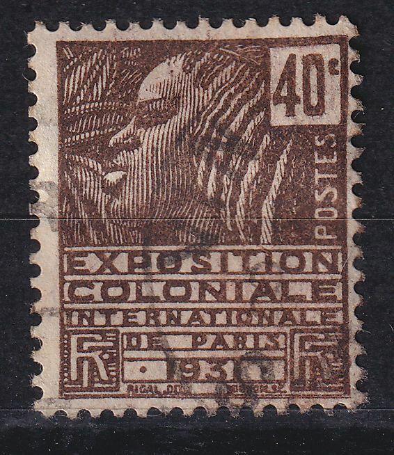 TIMBRE FRANCE OBLITERE N 271 EXPOSITION COLONIALE PARIS 1931 125298029595