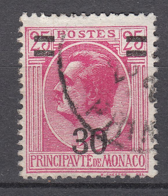 TIMBRE MONACO OBL N 104 PRINCE LOUIS II 123367567355