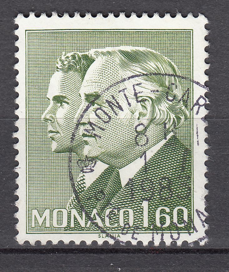 TIMBRE MONACO OBL N 1335 PRINCE RAINIER III ET ALBERT TYPE 1981 123498386985