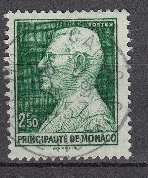 TIMBRE MONACO OBL N 281 PRINCE LOUIS II 401620749045