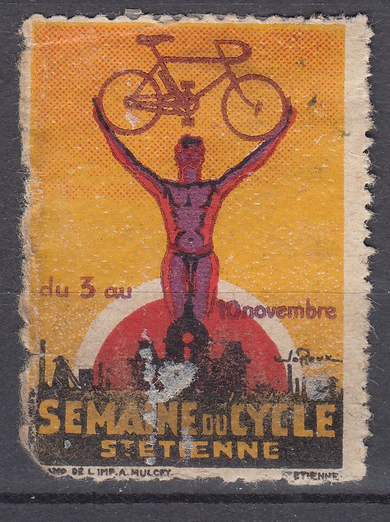 TIMBRE VIGNETTE DU 3 AU 10 NOVEMBRE SEMAINE DU CYCLE ST ETIENNE 123529982385