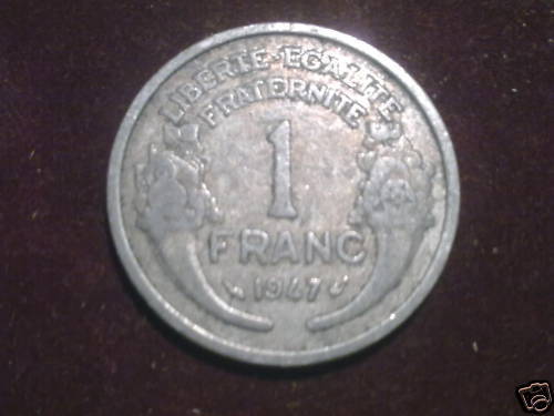 1 FRANC MORLON 1947 110613377106