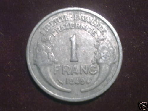 1 FRANC MORLON 1949 110613377126