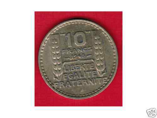 10 FRANCS TURIN 1948 B 110613330076