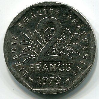 2 FRANCS SEMEUSE 1979 121073194136