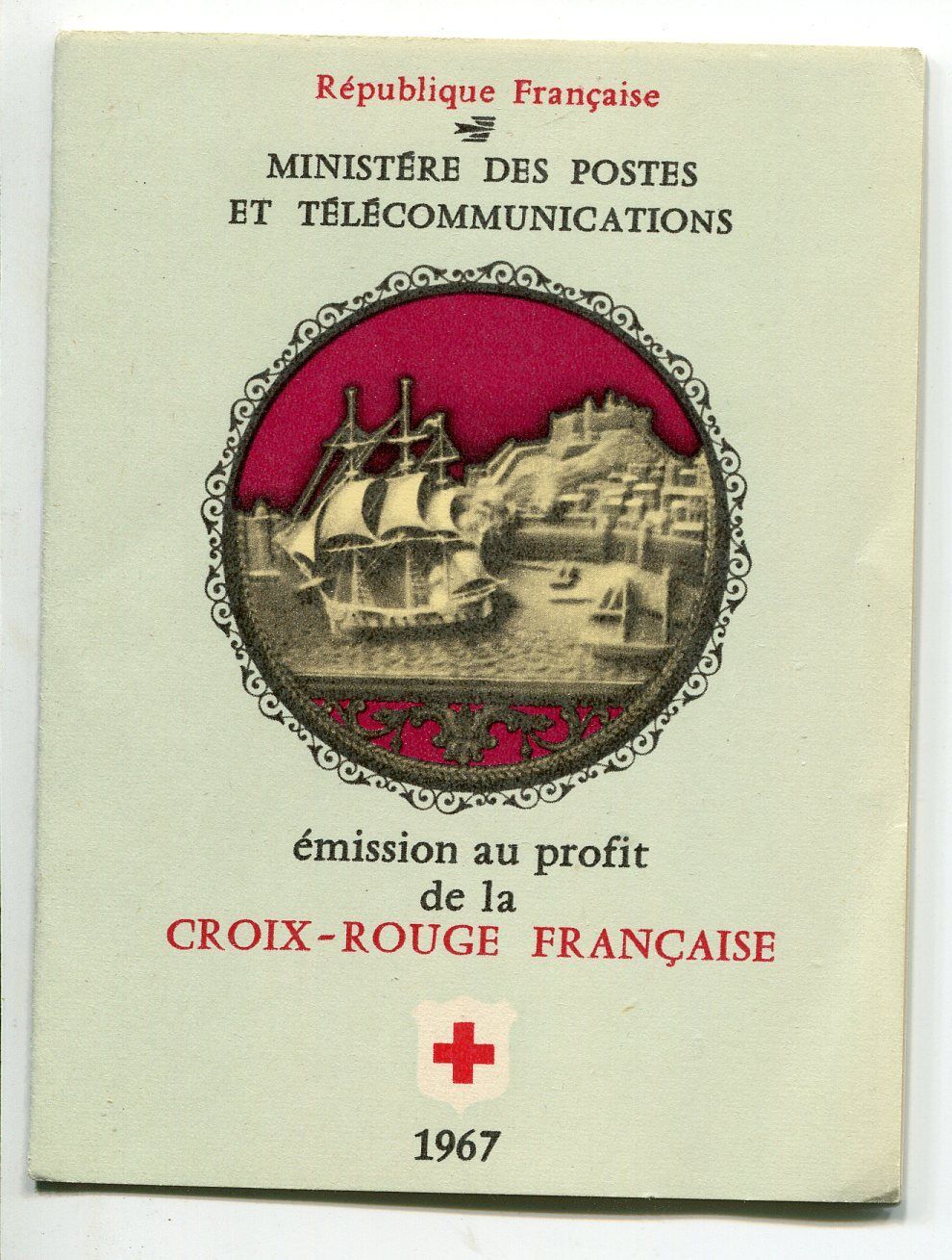 CARNET N 2016 FRANCE CROIX ROUGE 1967 121098087186