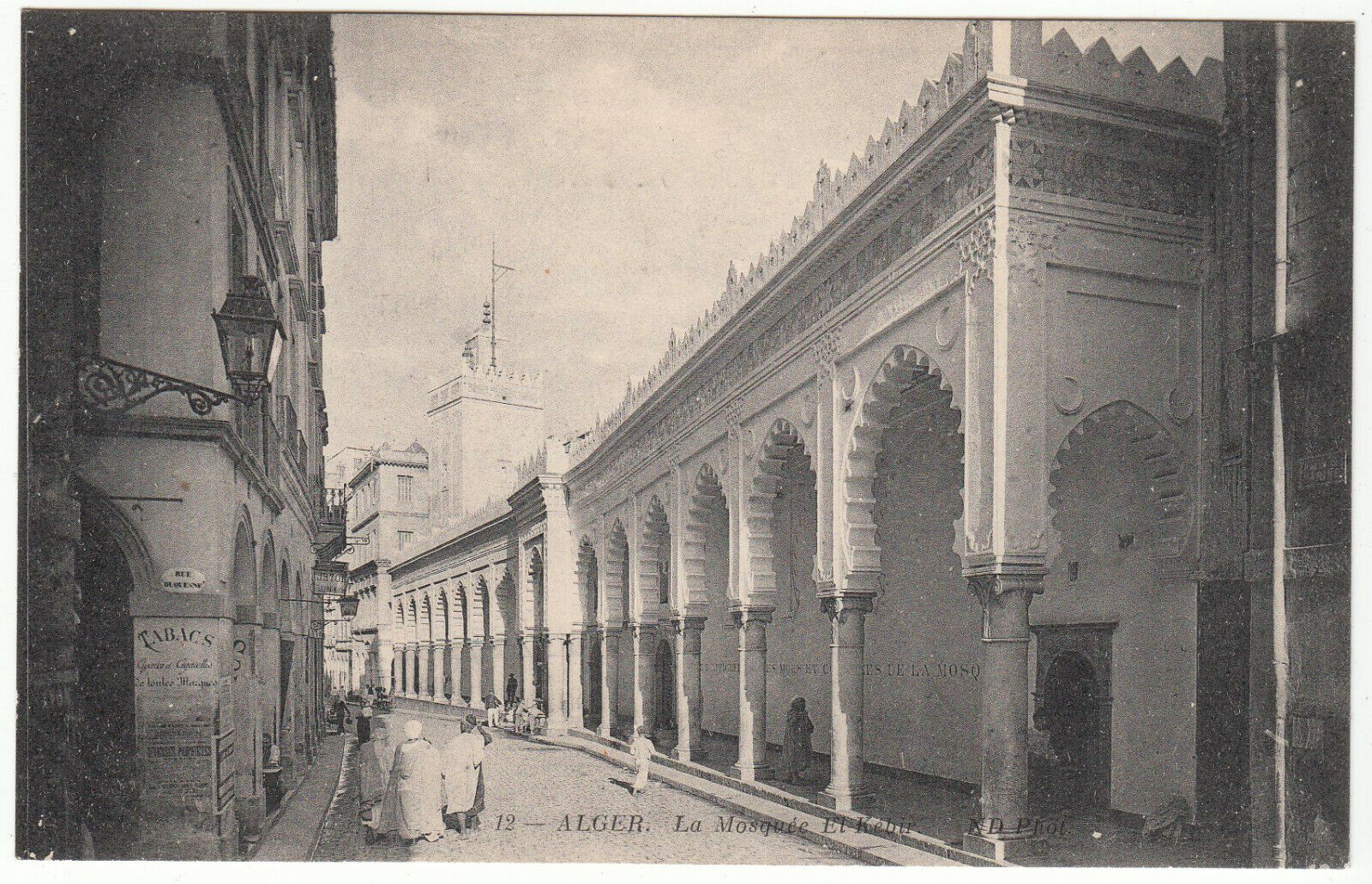 CARTE POSTALE ALGER LA MOSQUEE EL KEHIR 123959636946