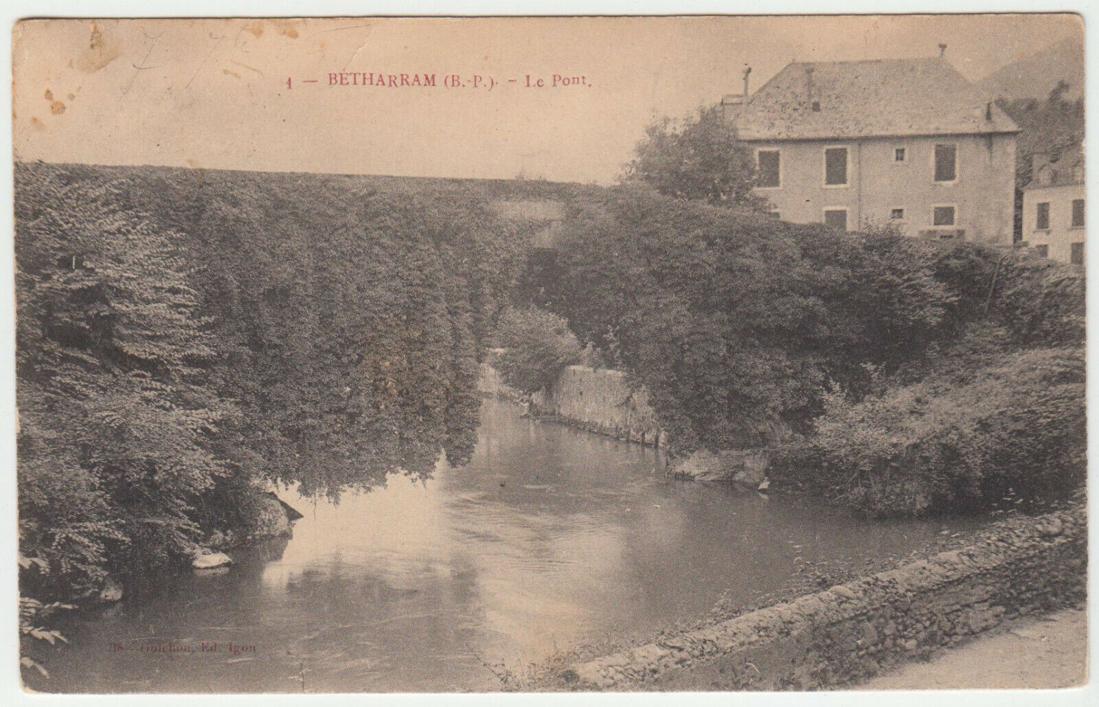 CARTE POSTALE BETHARRAM LE PONT 124091754746