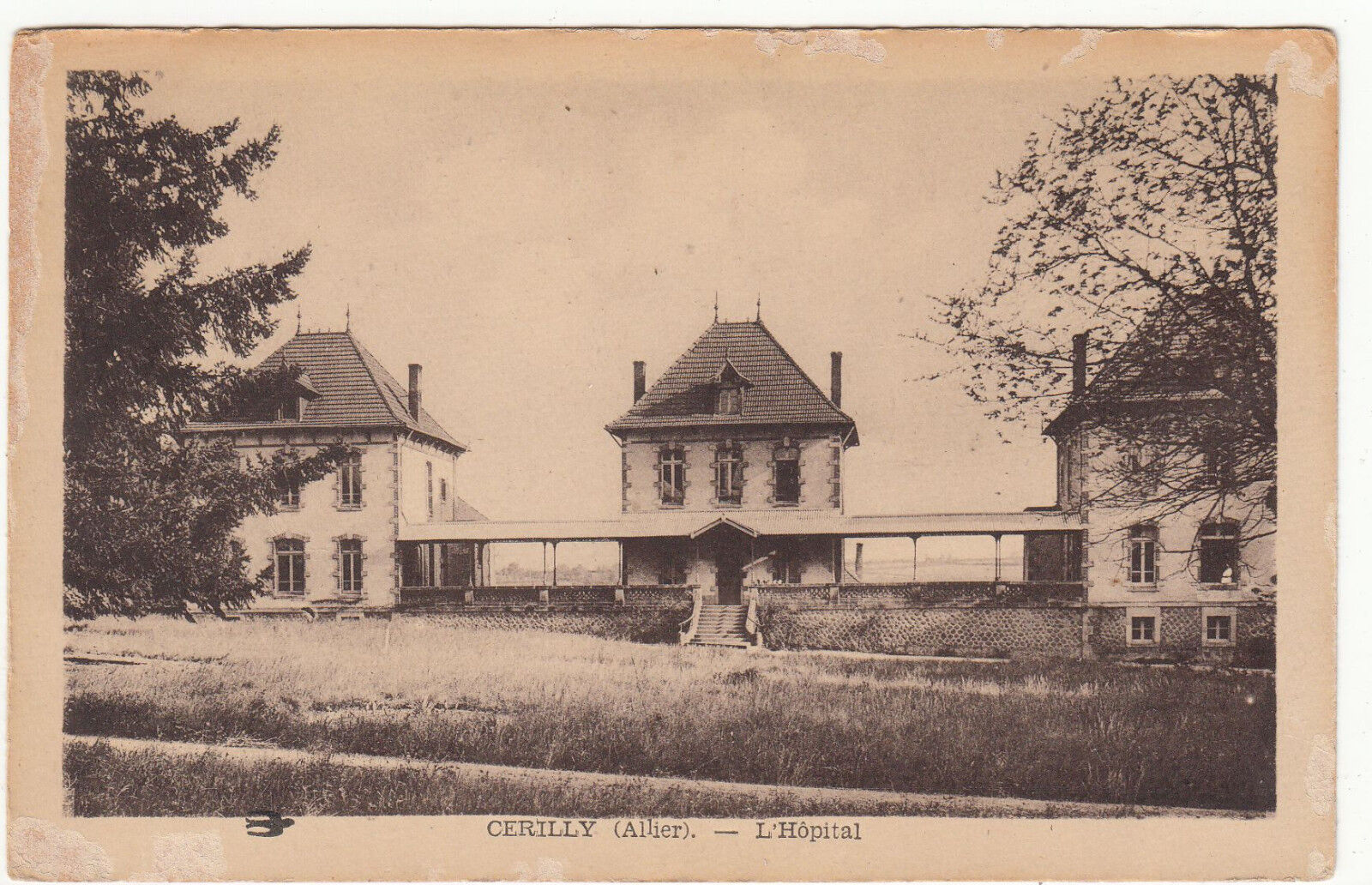 CARTE POSTALE CERILLY L HOPITAL 401371320566