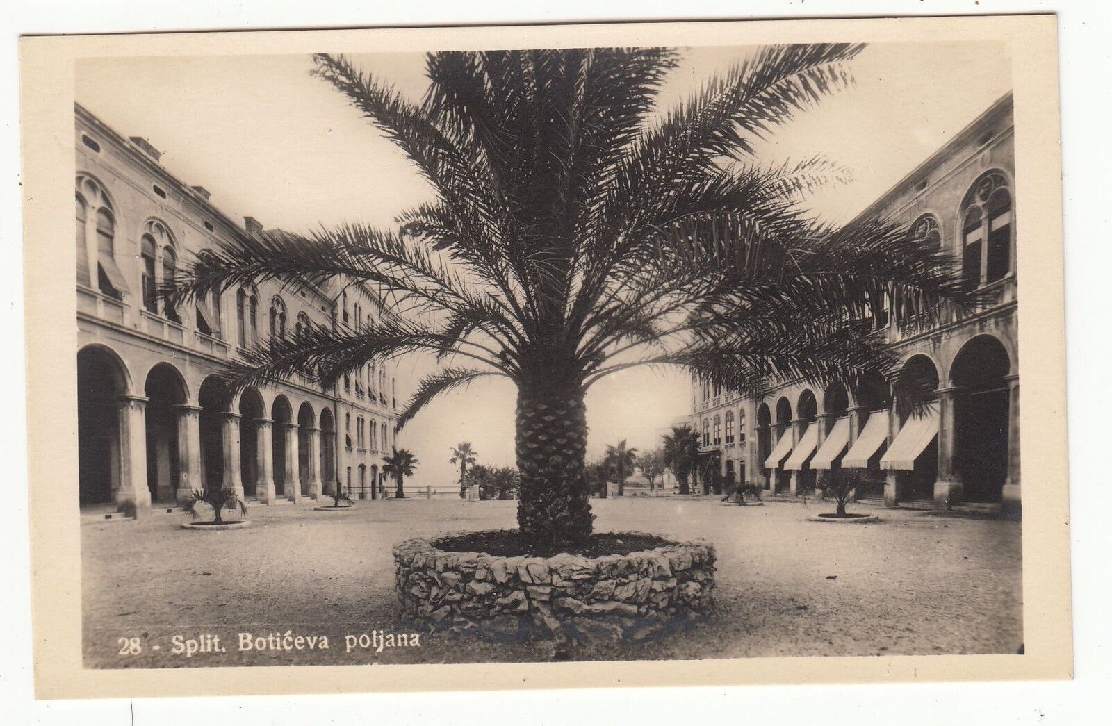 CARTE POSTALE CROATIE SPLIT BOTICEVA POLJANA 401087250566