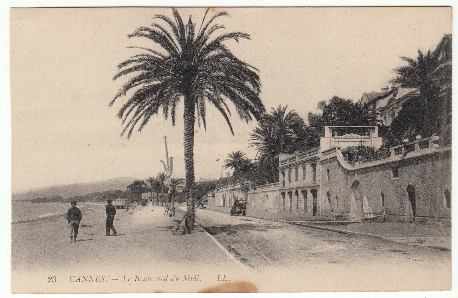 CARTE POSTALE GRASSE LE BOULEVARD DU MIDI 401953852896