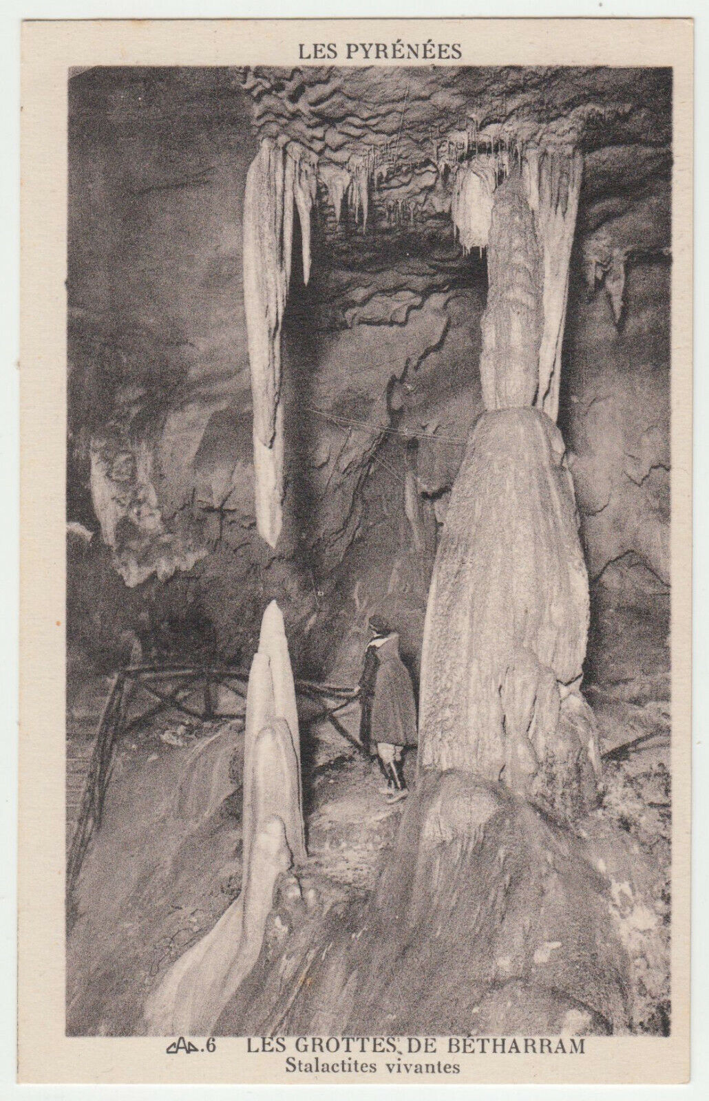 CARTE POSTALE GROTTES DE BETHARRAM 124091239806