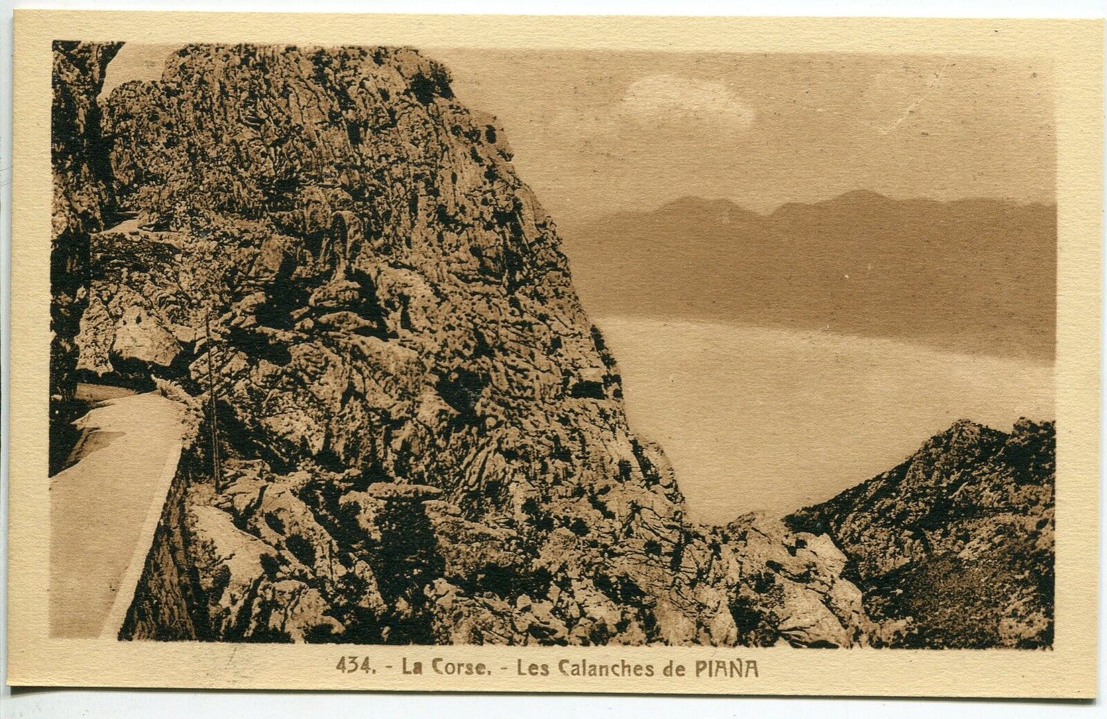 CARTE POSTALE LA CORSE LES CALANCHES DE PIANA 400626070036