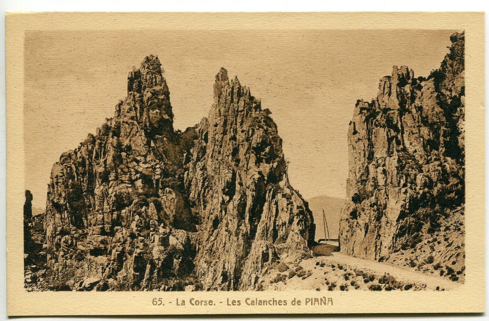 CARTE POSTALE LA CORSE LES CALANCHES DE PIANA 400626070046