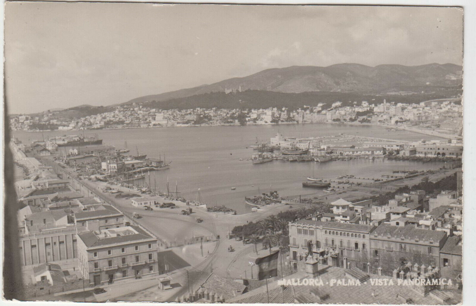 CARTE POSTALE MALLORCA PALMA VISTA PANORAMICA 123937946286