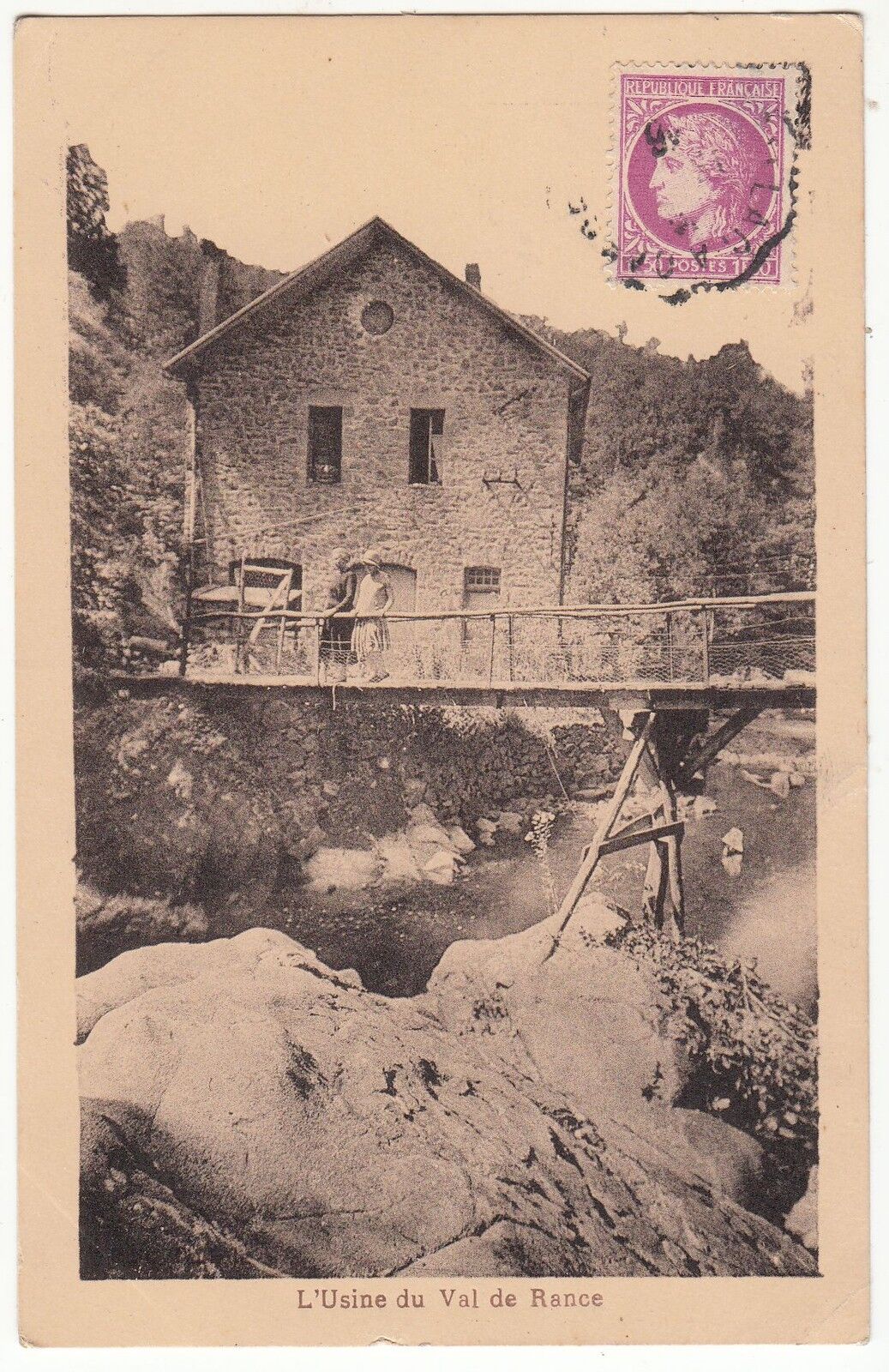 CARTE POSTALE MAURS L USINE DU VAL DE RANCE 121977706426