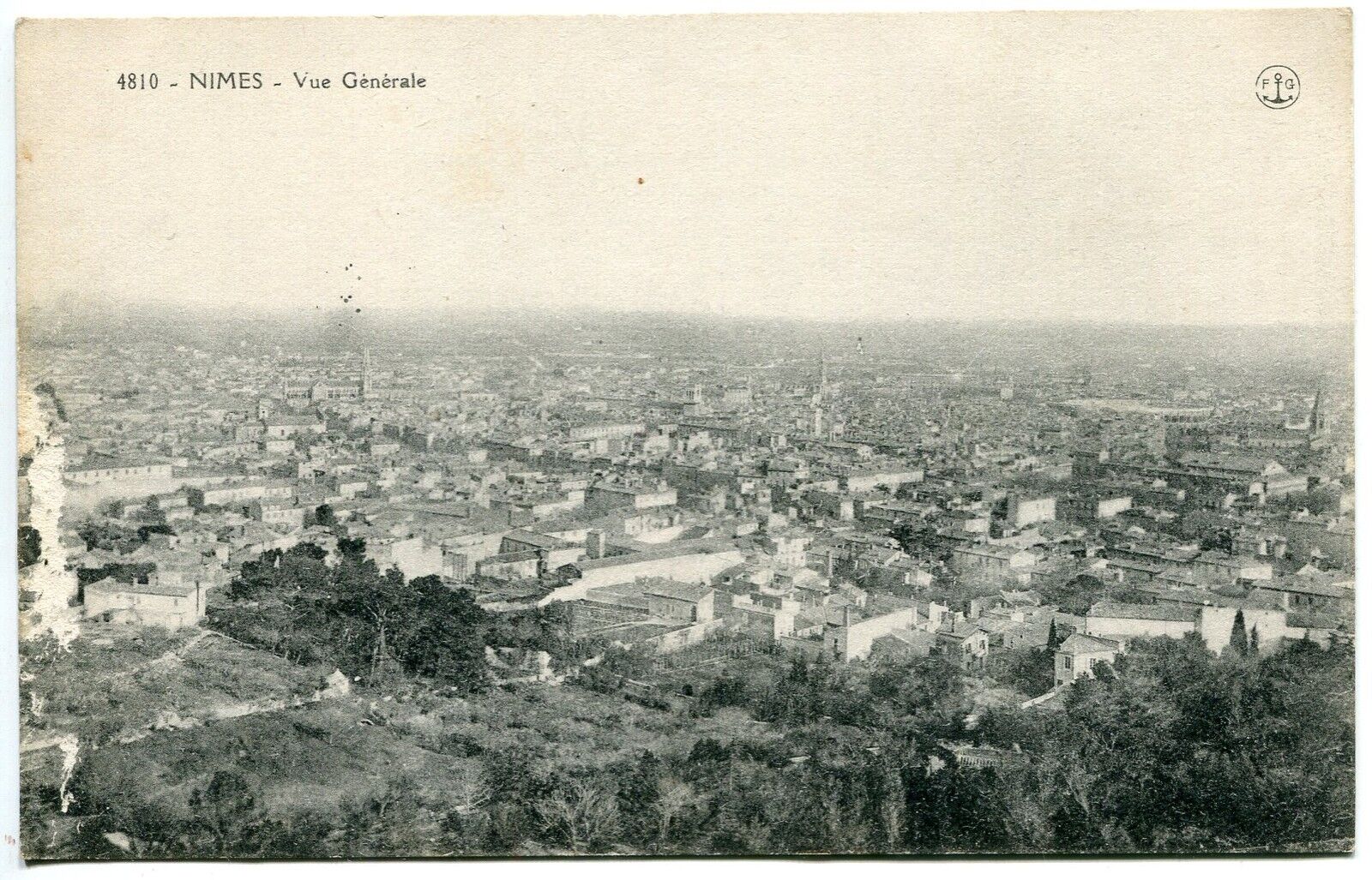 CARTE POSTALE NIMES VUE GENERALE 400816892216