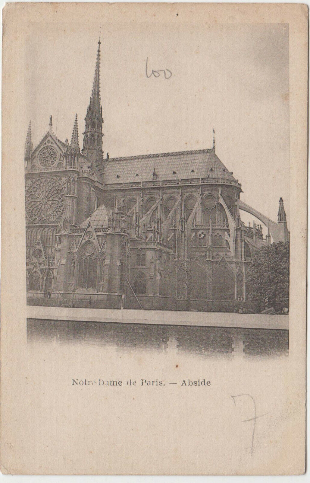 CARTE POSTALE NOTRE DAME DE PARIS ABSIDE 123916742136