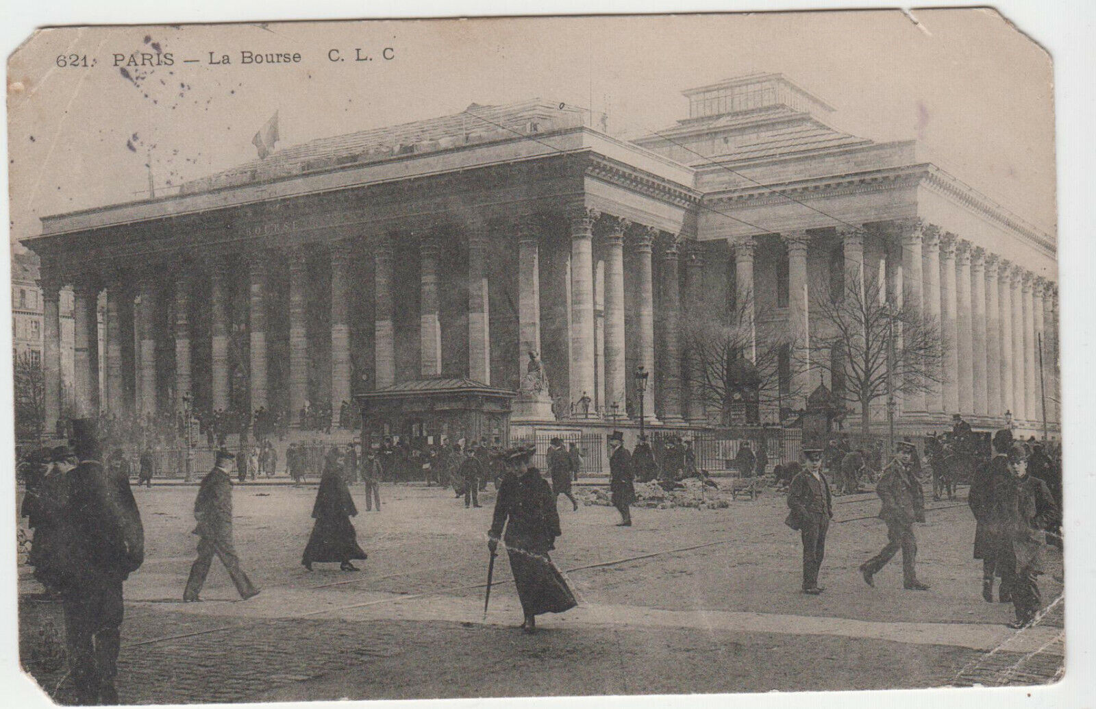 CARTE POSTALE PARIS LA BOURSE 401919793086