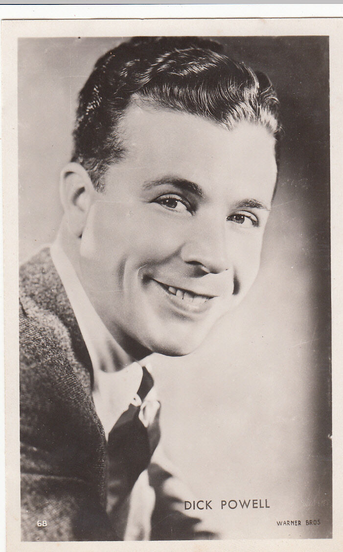 CARTE POSTALE PHOTO PERSONNALITE DICK POWELL 121021526406