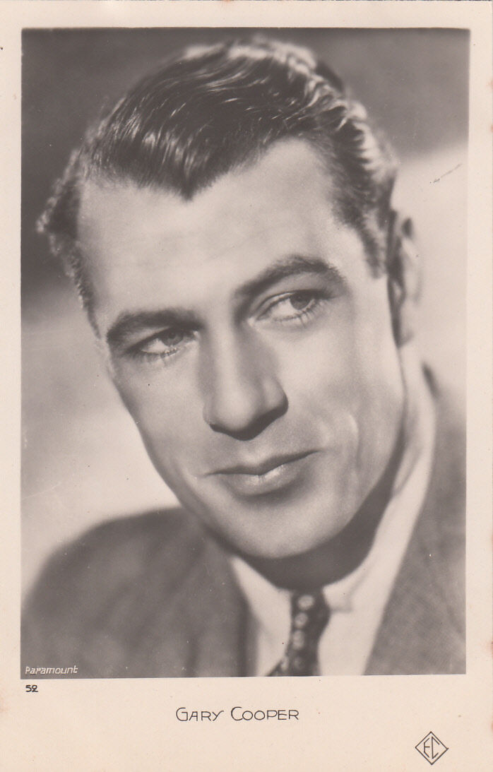 CARTE POSTALE PHOTO PERSONNALITE GARY COOPER 400341285676