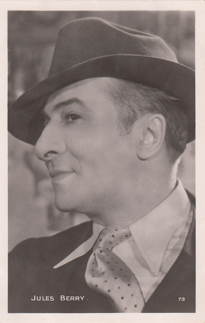 CARTE POSTALE PHOTO PERSONNALITE JULES BERRY 400341863176