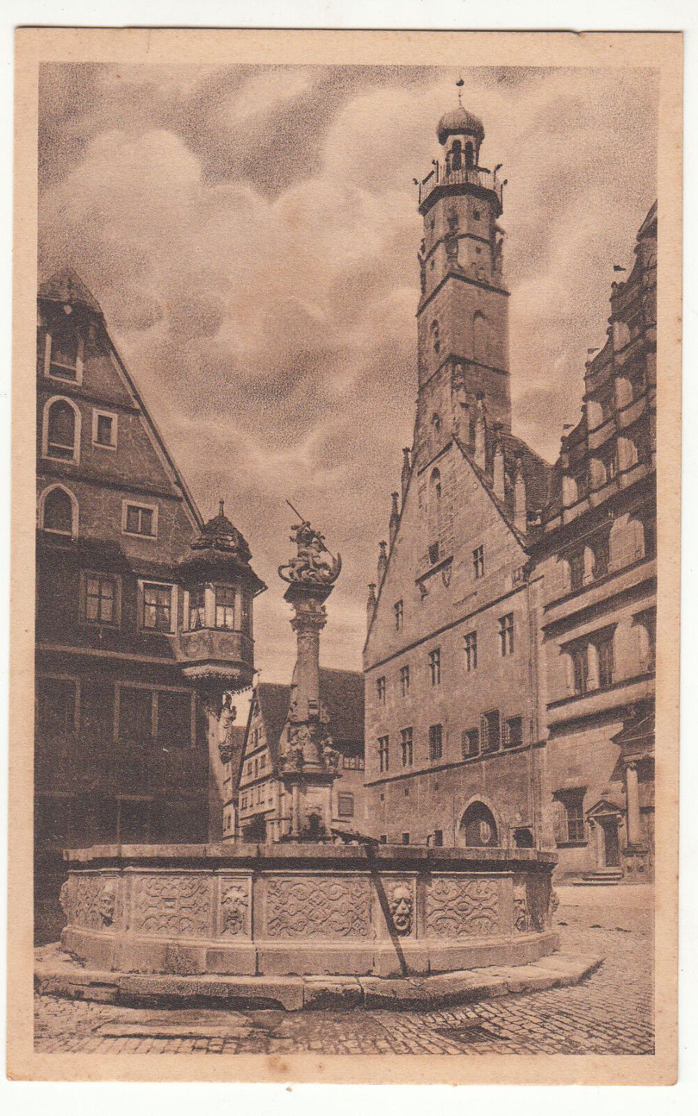 CARTE POSTALE POFTKARTE ALLEMAGNE ROTHENBURG O D TAUBER 123448058926