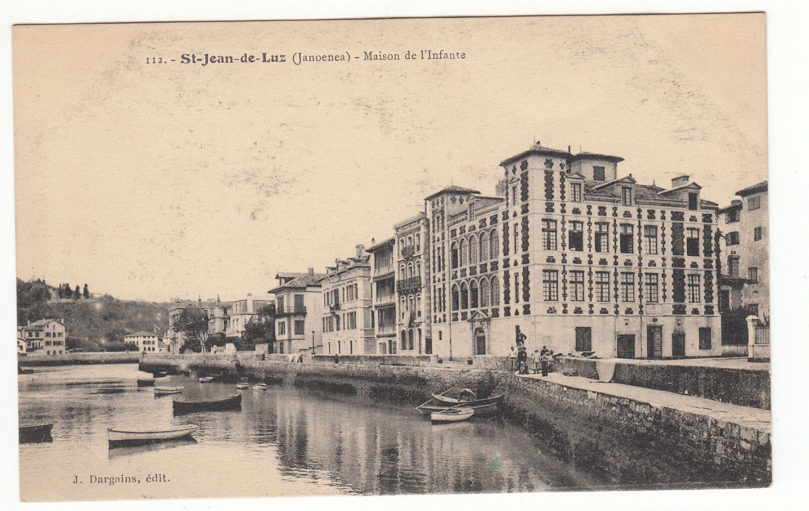 CARTE POSTALE SAINT JEAN DE LUZ MAISON DE LOUIS LINFANTE 122358870696