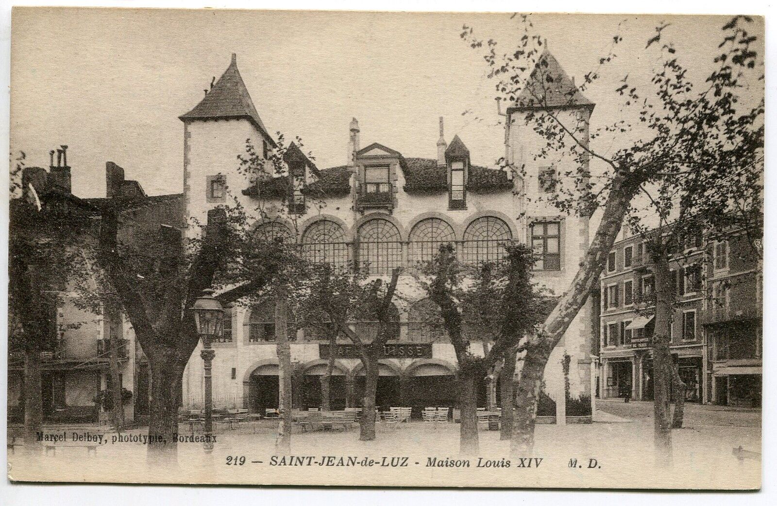 CARTE POSTALE SAINT JEAN DE LUZ MAISON LOUIS XIV 400683286676