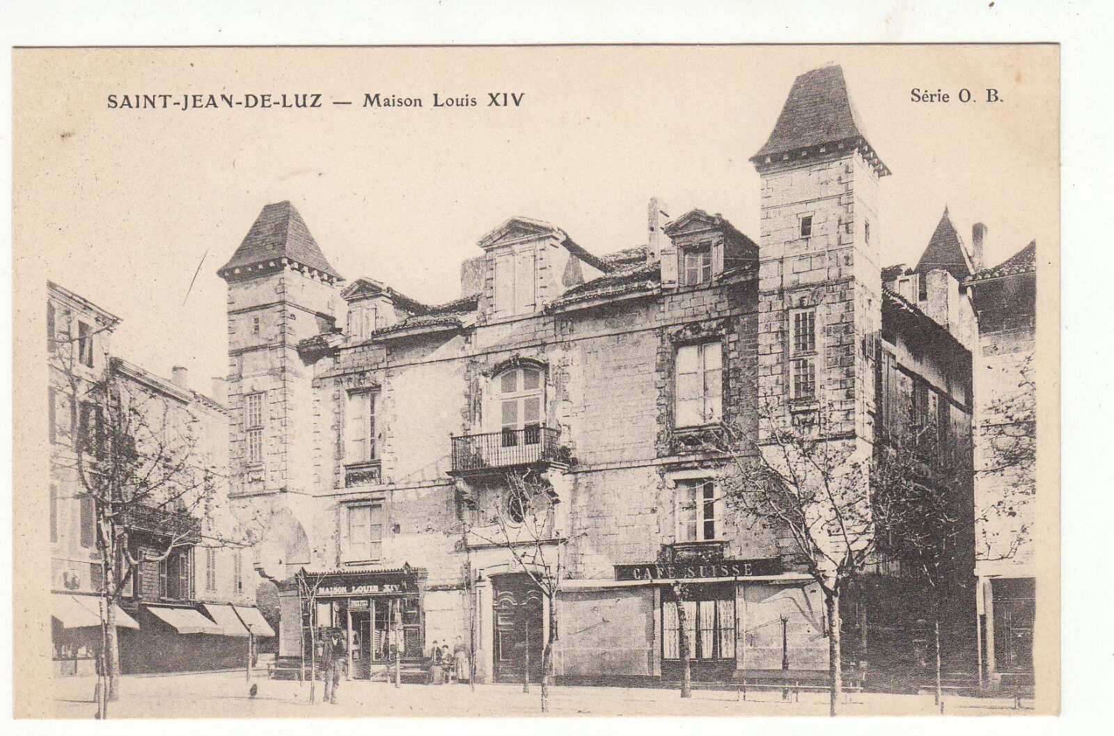 CARTE POSTALE SAINT JEAN DE LUZ MAISON LOUIS XIV 401277469186