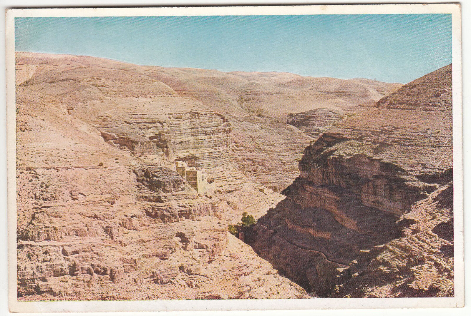 CARTE POSTALE WADI KELT MIT KLOSTER 122405558466