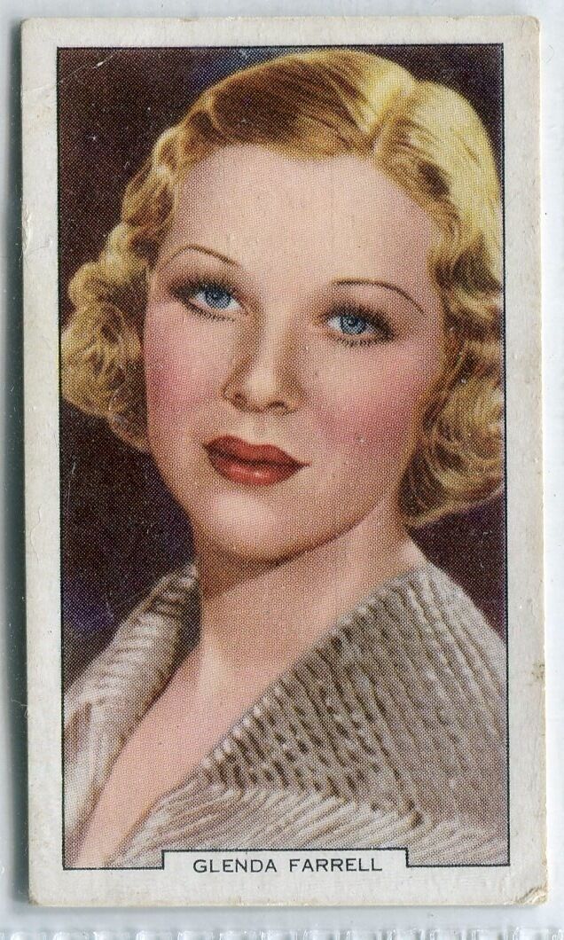 CHROMO PERSONNAGE CELEBRE GLENDA FARRELL 121010253276