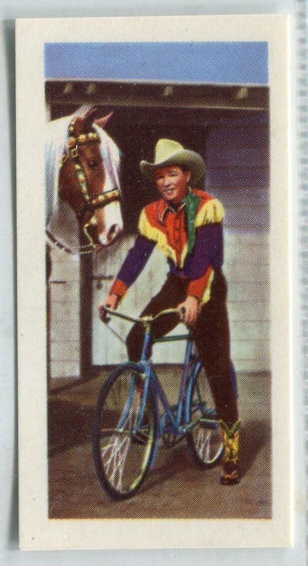 CHROMO PERSONNAGE CELEBRE ROY ROGERS 400335056376