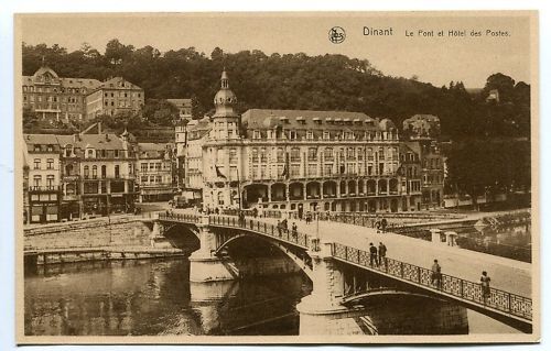 CPA DINANT LE PONT ET HOTEL DES POSTE 110614106926