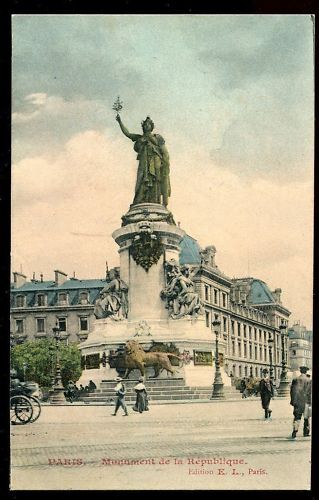 CPA PARIS MONUMENT DE LA REPUBLIQUE 110627712196
