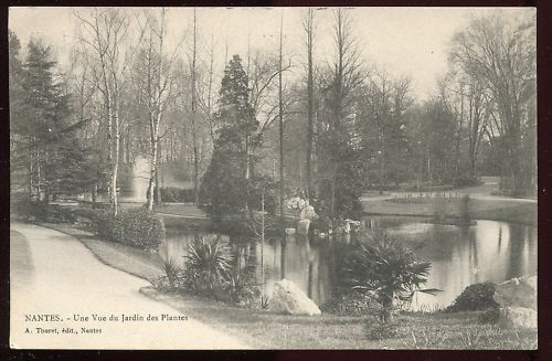 CPSM NANTES UNE VUE DU JARDIN DES PLANTES 110645588776