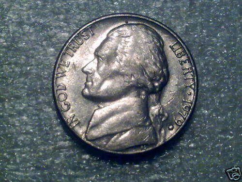 FIVE CENTS USA 1979 D 110613330086