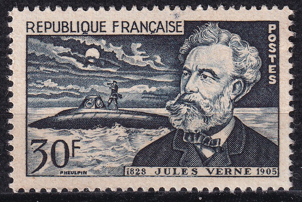 FRANCE TIMBRE NEUF N 1026 JULES VERNE ET LE NAUTILUS 404181502596