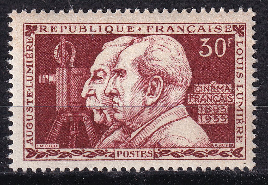 FRANCE TIMBRE NEUF N 1033 AUGUSTE ET LOUIS LES FRERES LUMIERE 404181510886