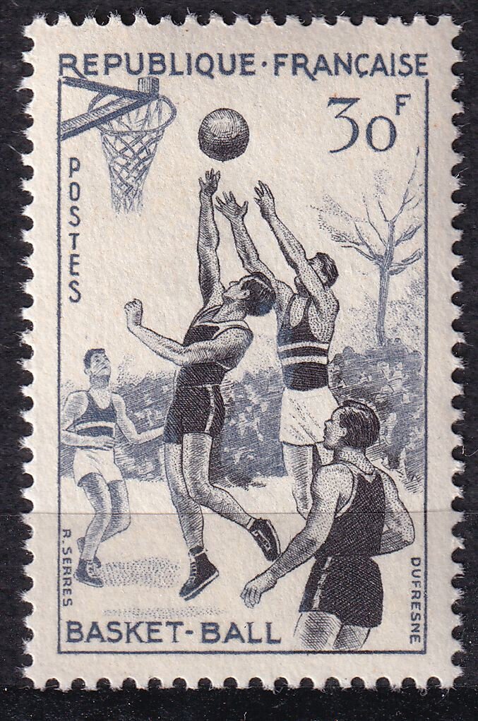 FRANCE TIMBRE NEUF N 1072 BASKET BALL 125795460126