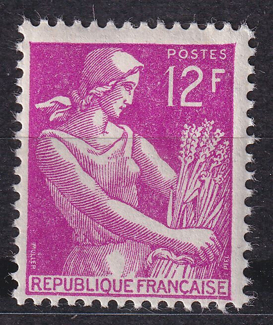 FRANCE TIMBRE NEUF N 1116 TYPE MOISSONNEUSE 125798352216